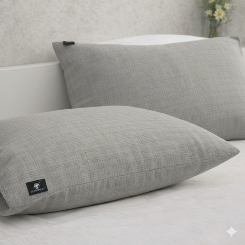 2x EARTHERA™ Grounding Pillowcases - 15% Silver